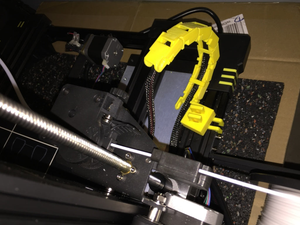 Anycubic Chiron Kabelstyring til Varmeplade – Klik-på System