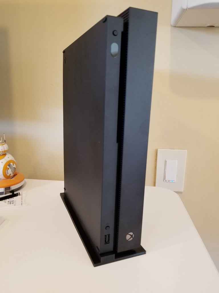 Xbox One X Vertikal Stand 

Optimer Plads og Køling