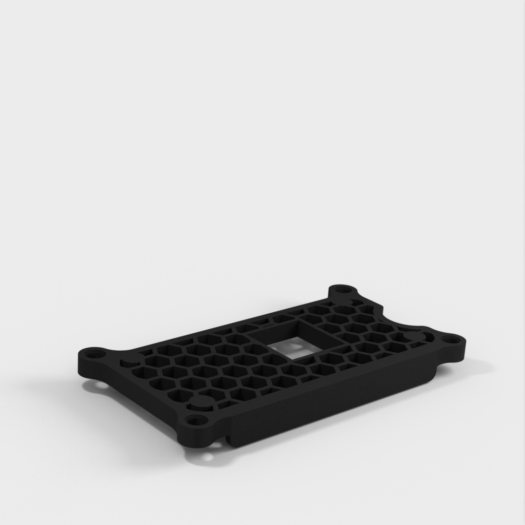 Honeycomb case til Raspberry Pi Zero 2 W med valgfrit Extrusion Mount