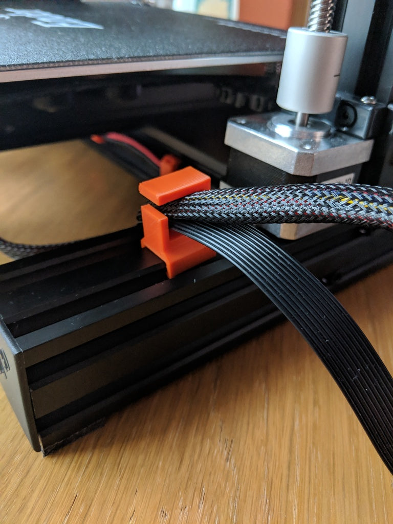 Creality Ender 3 Kabelklips til Organiseret Ledningsføring