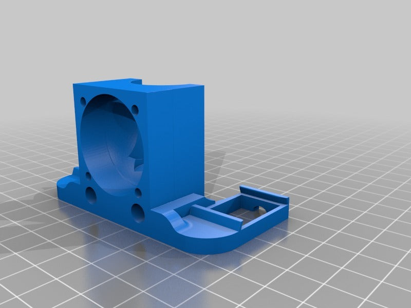Opgraderingsbeslag til Geeetech A10/A30: E3D V6 Hotend og Dual 5015 Blæserstøtte