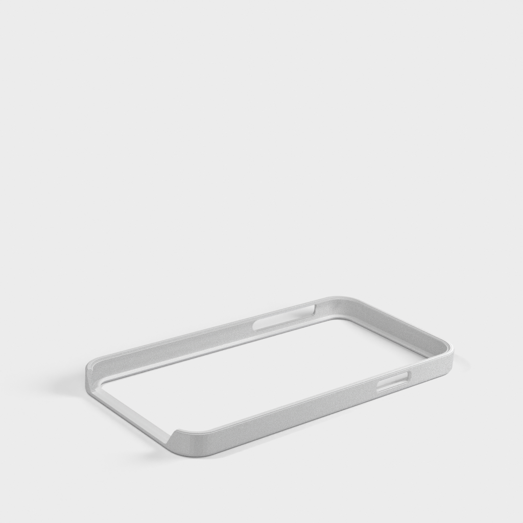 iPhone X bumper case med polstret bagside