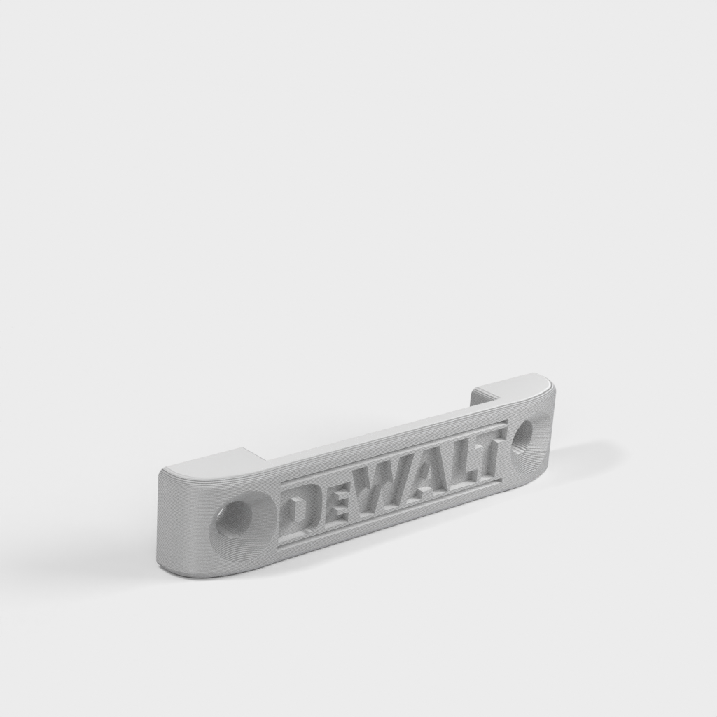 Stealth-værktøjsholder til bælteclips med DeWalt branding