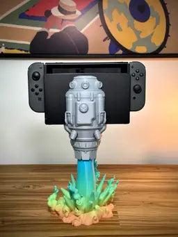 Stilfuld raket holder til Nintendo Switch OLED/Klassisk