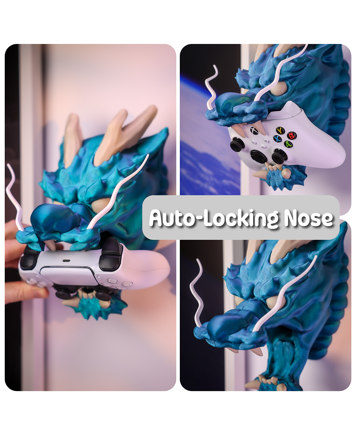 Drage Controller Stand til Gaming Controllere