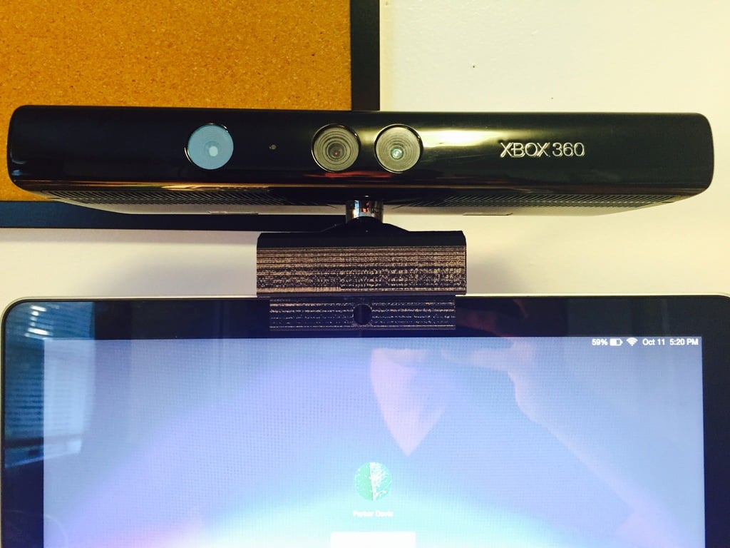 Kinect Laptop Mount til Macbook Pro