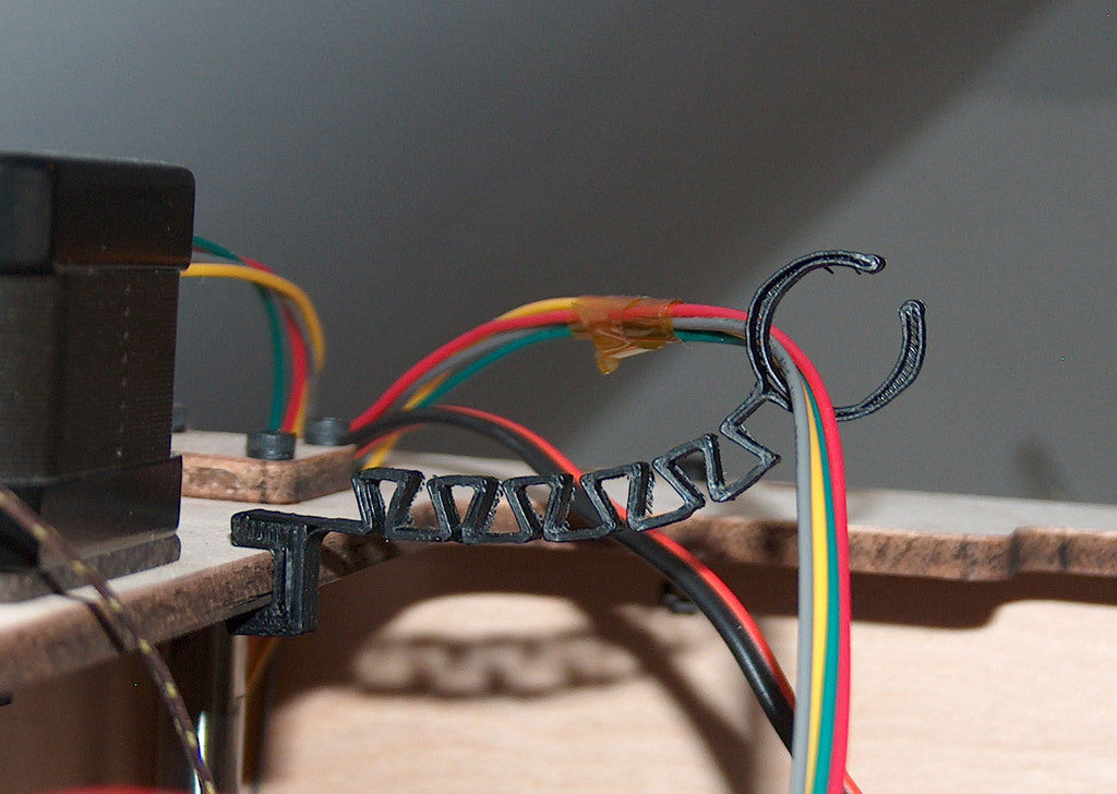 Fleksibel Kabelklips til Makerbot Thing-O-Matic