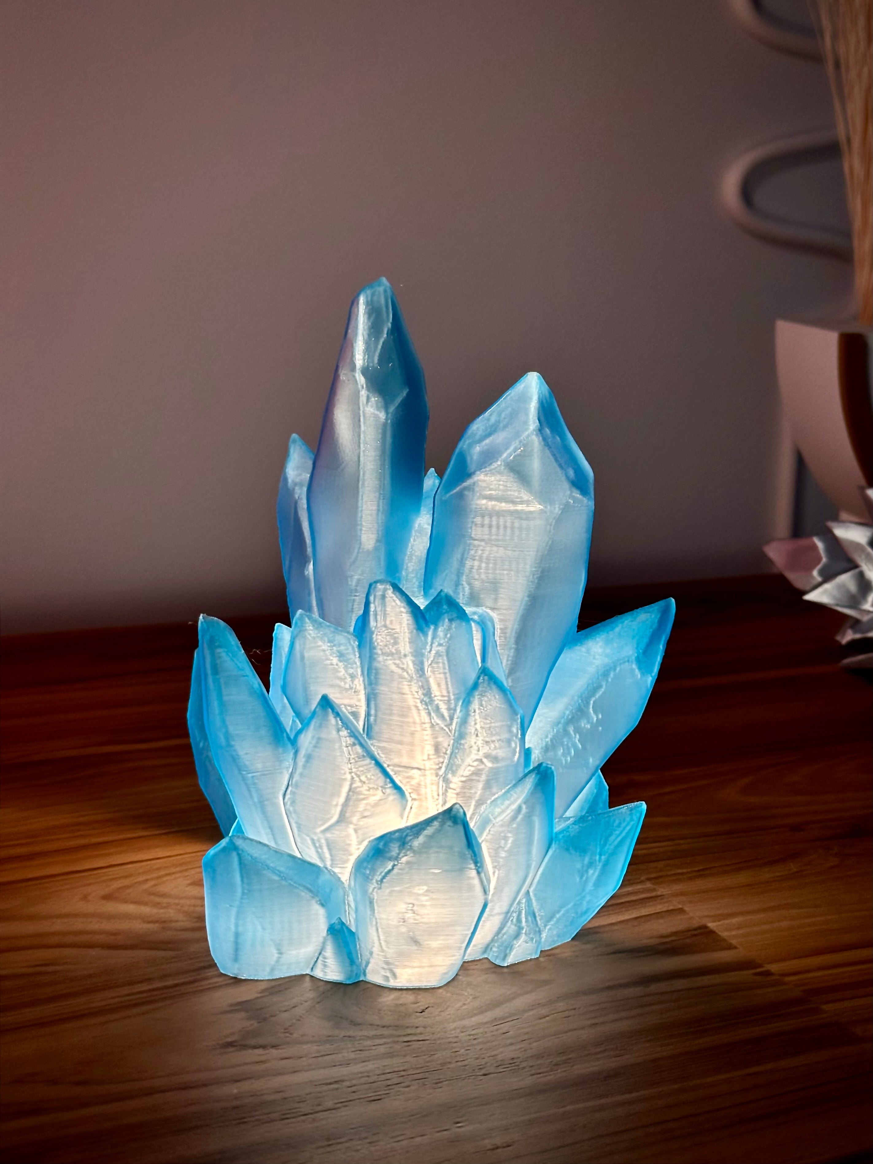 Krystal Controller Stand med LED Belysning