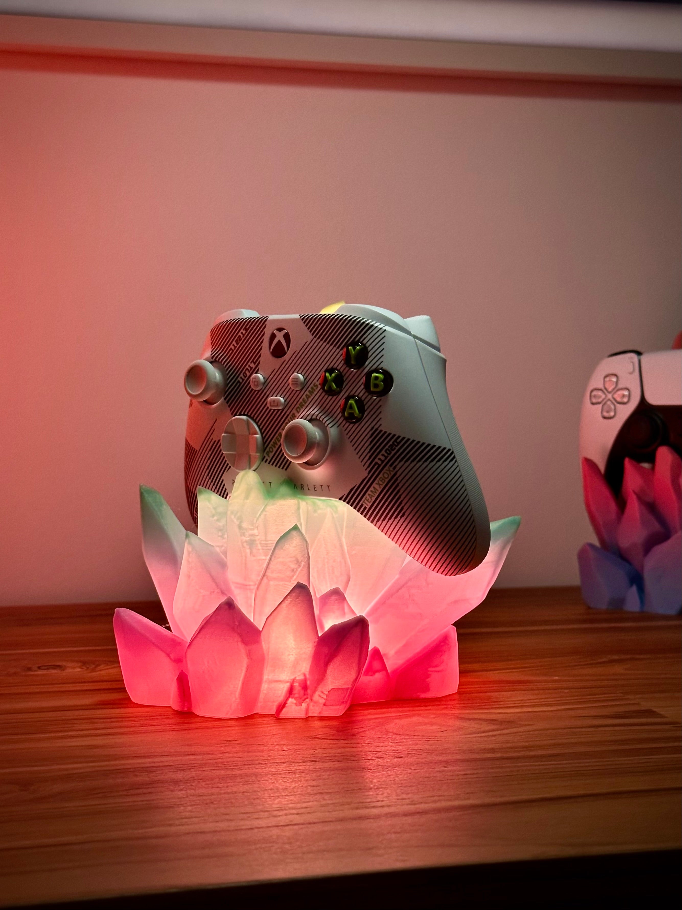 Krystal Controller Stand med LED Belysning