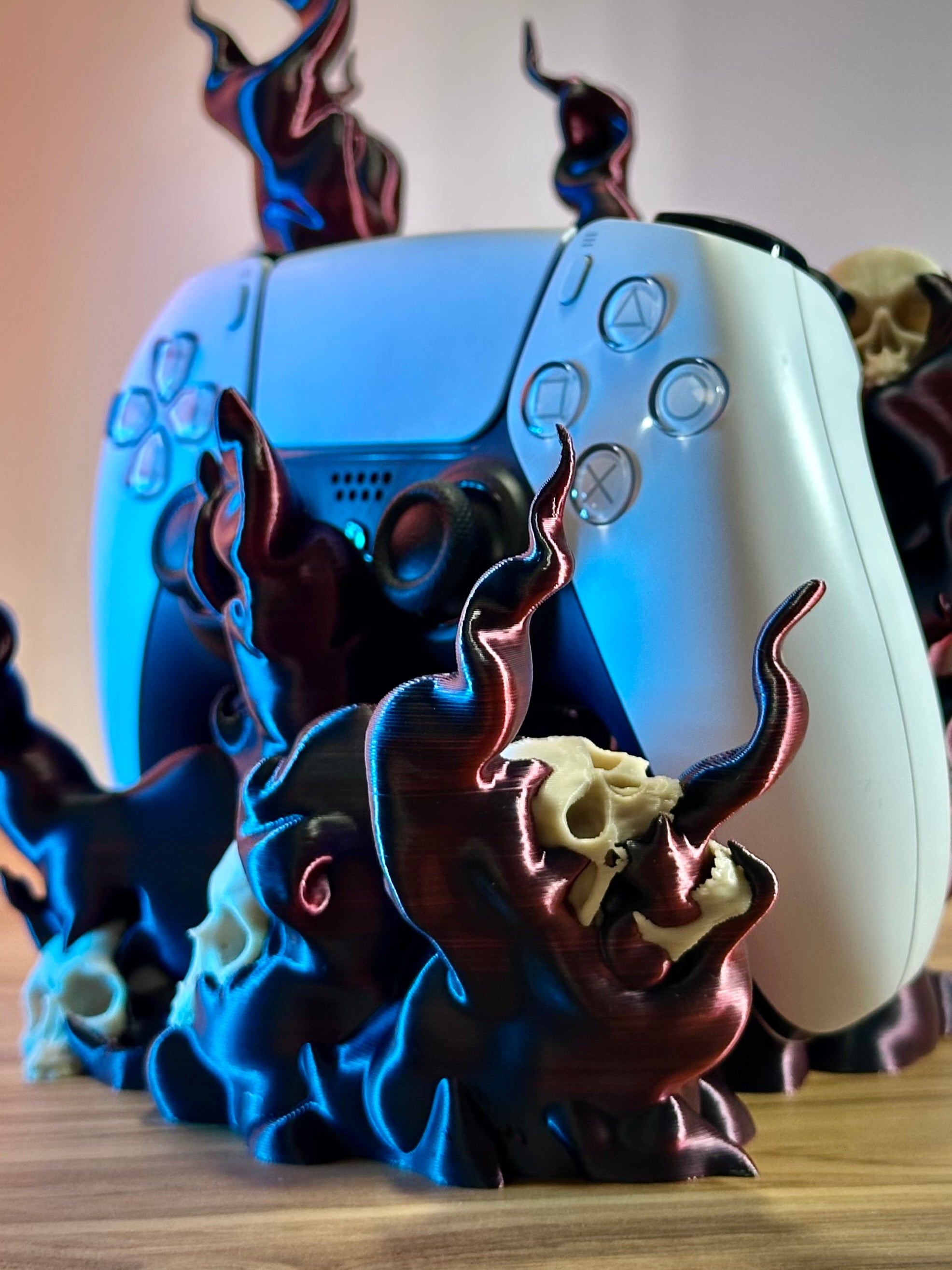 Kranie Controller Stand til PS5 Xbox Switch