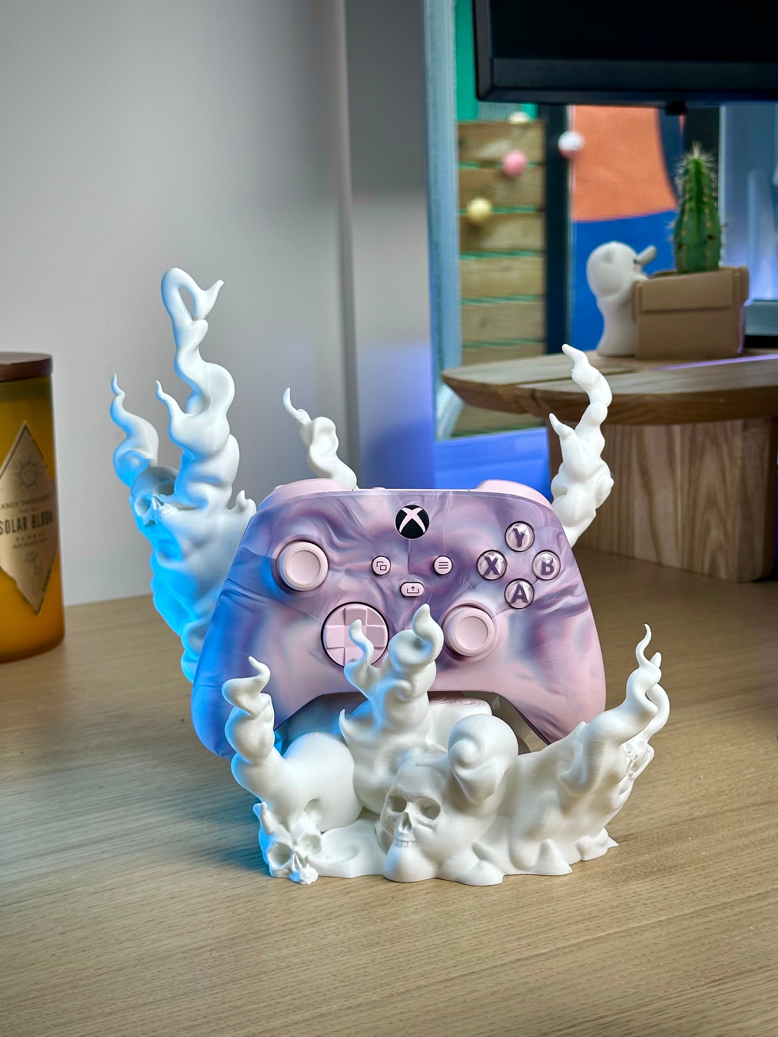 Kranie Controller Stand til PS5 Xbox Switch