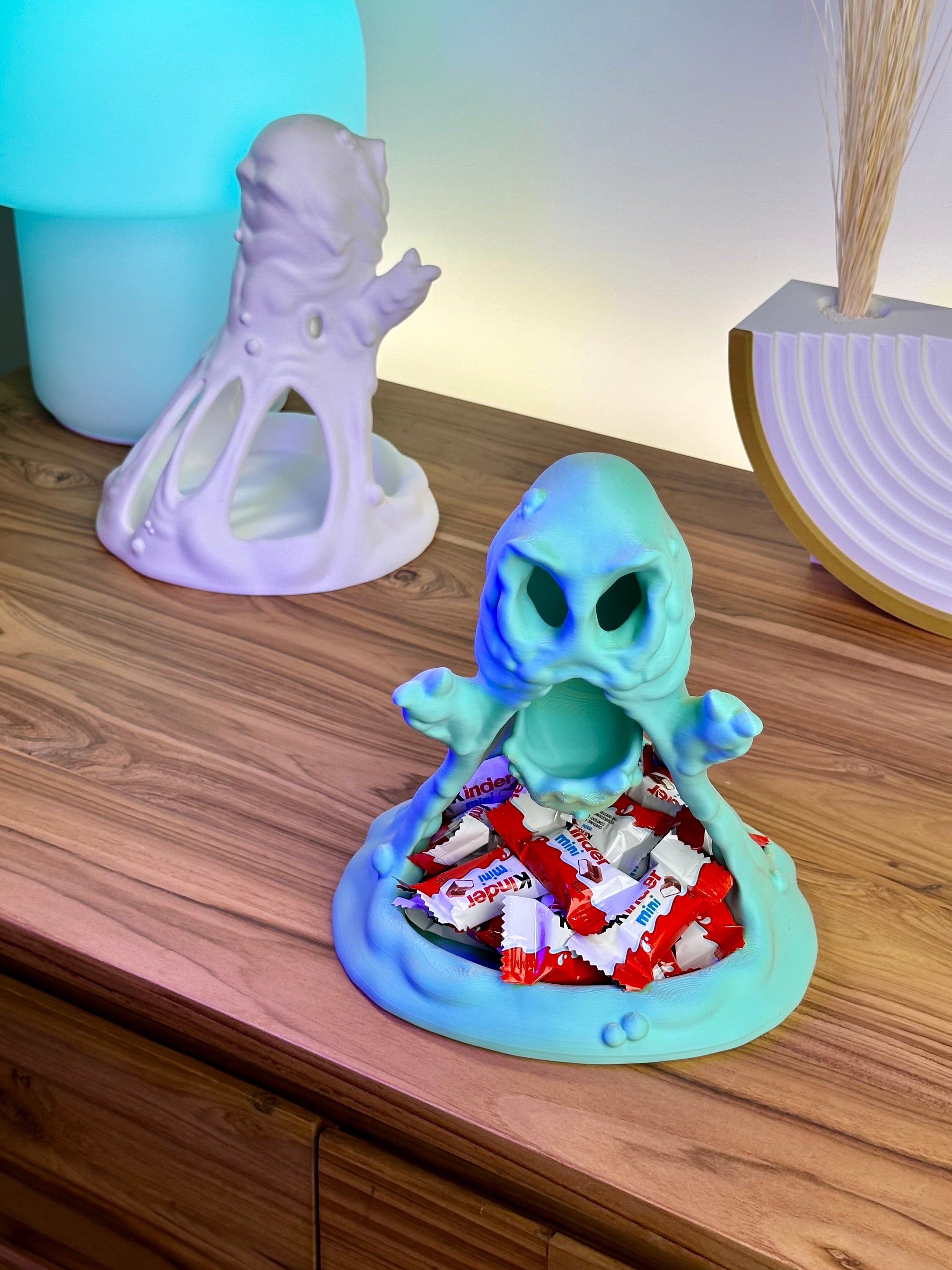 Slime Monster skål til slik og opbevaring