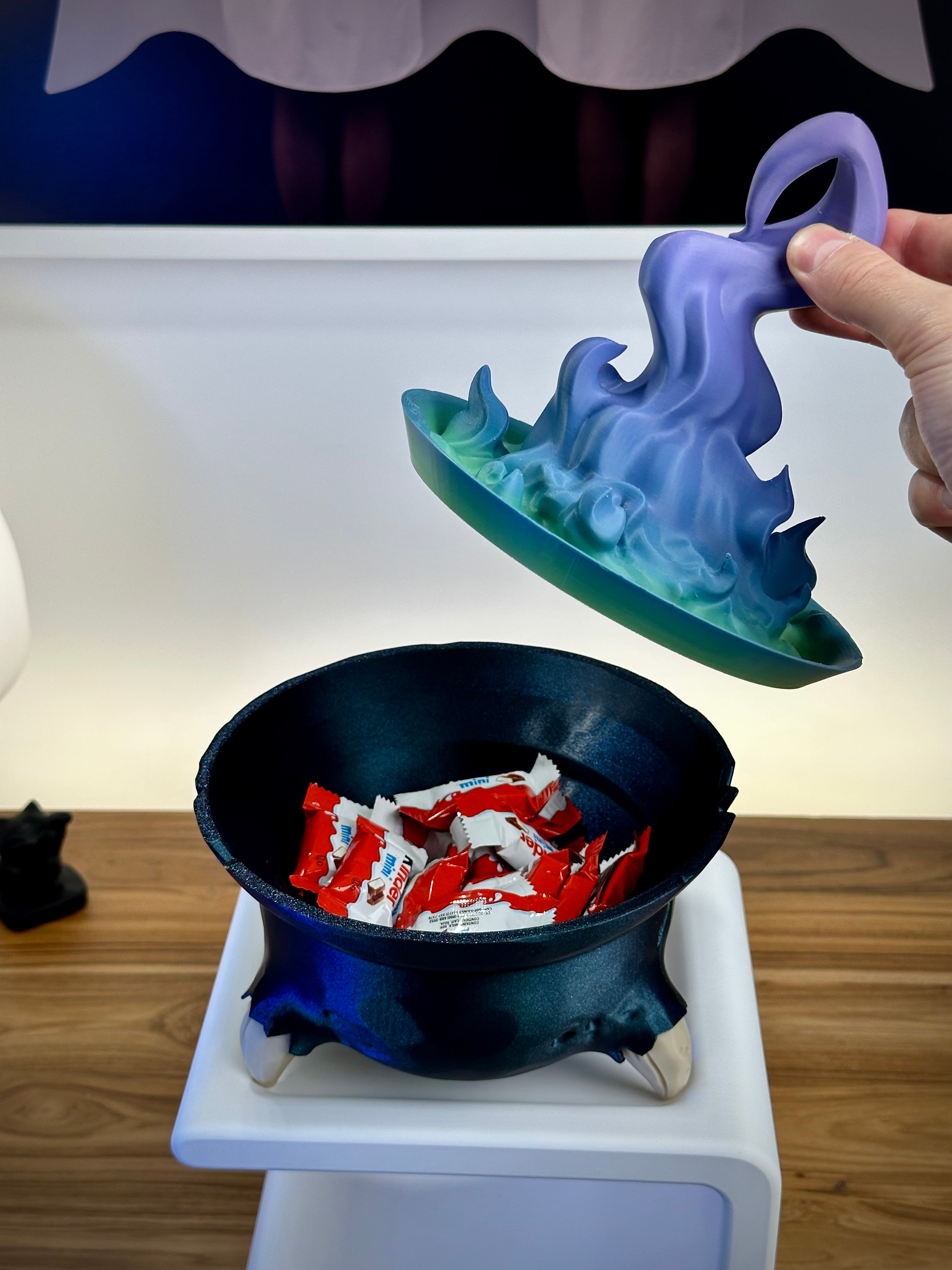 Fortryllet Heksekedel til Slik og Pynt