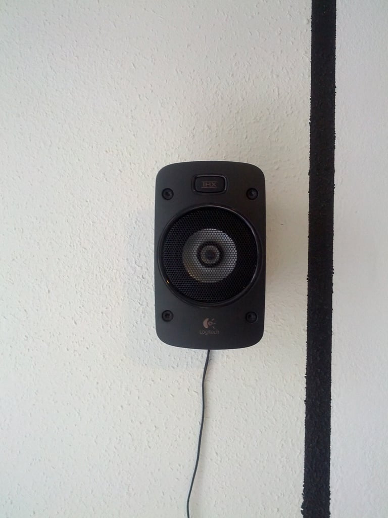 Vægmontering til Logitech Z906 5.1 Højttalersystem