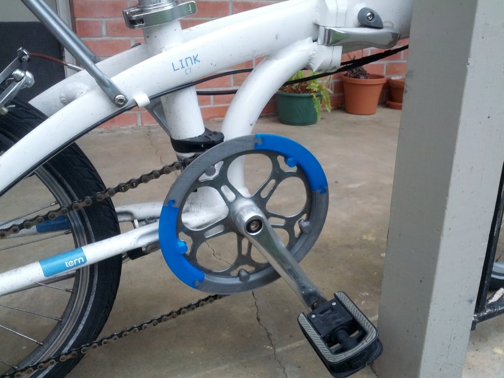 Tern Foldbar Cykel Kædebeskytter - Farverig og Praktisk