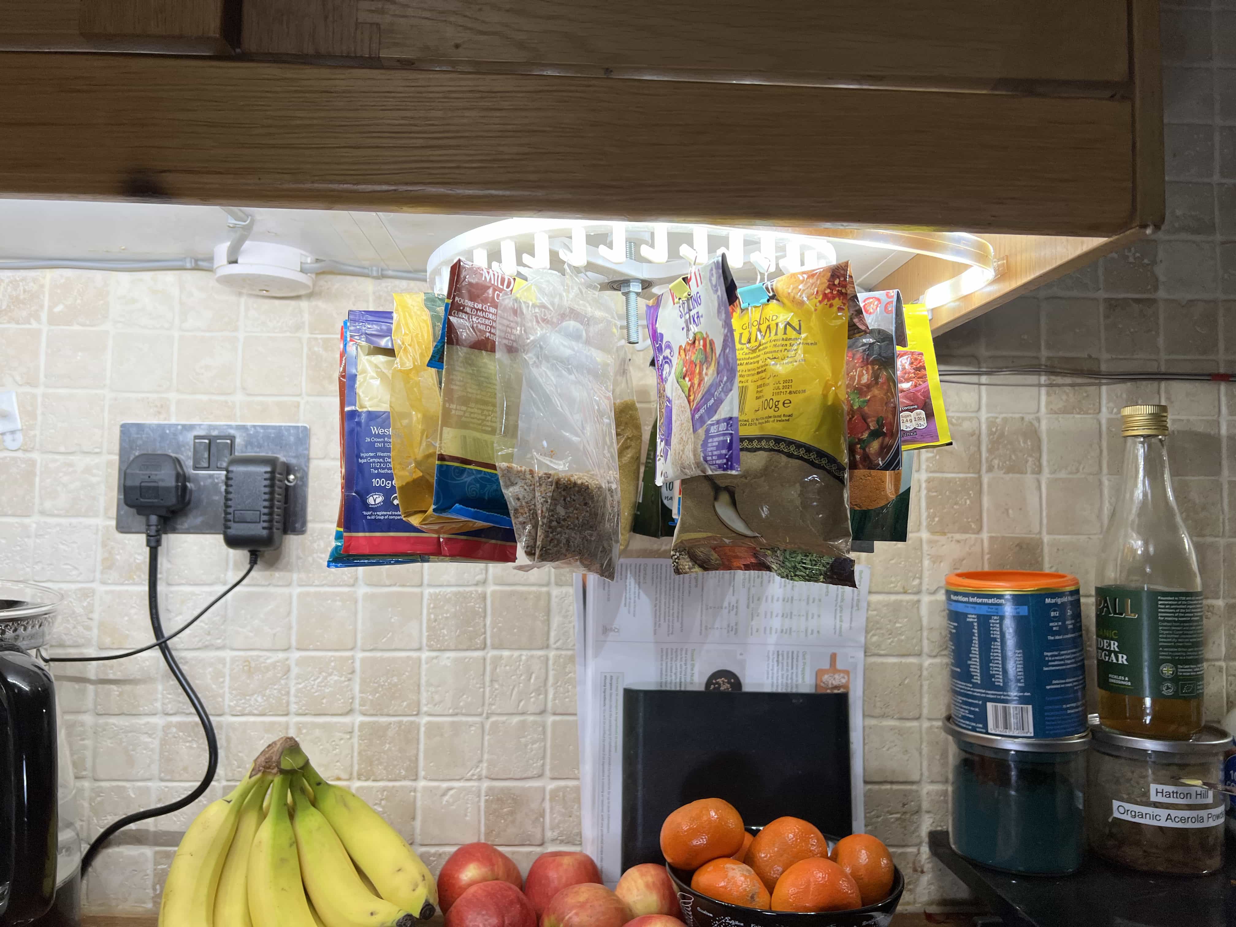 Roterende Krydderi Rack