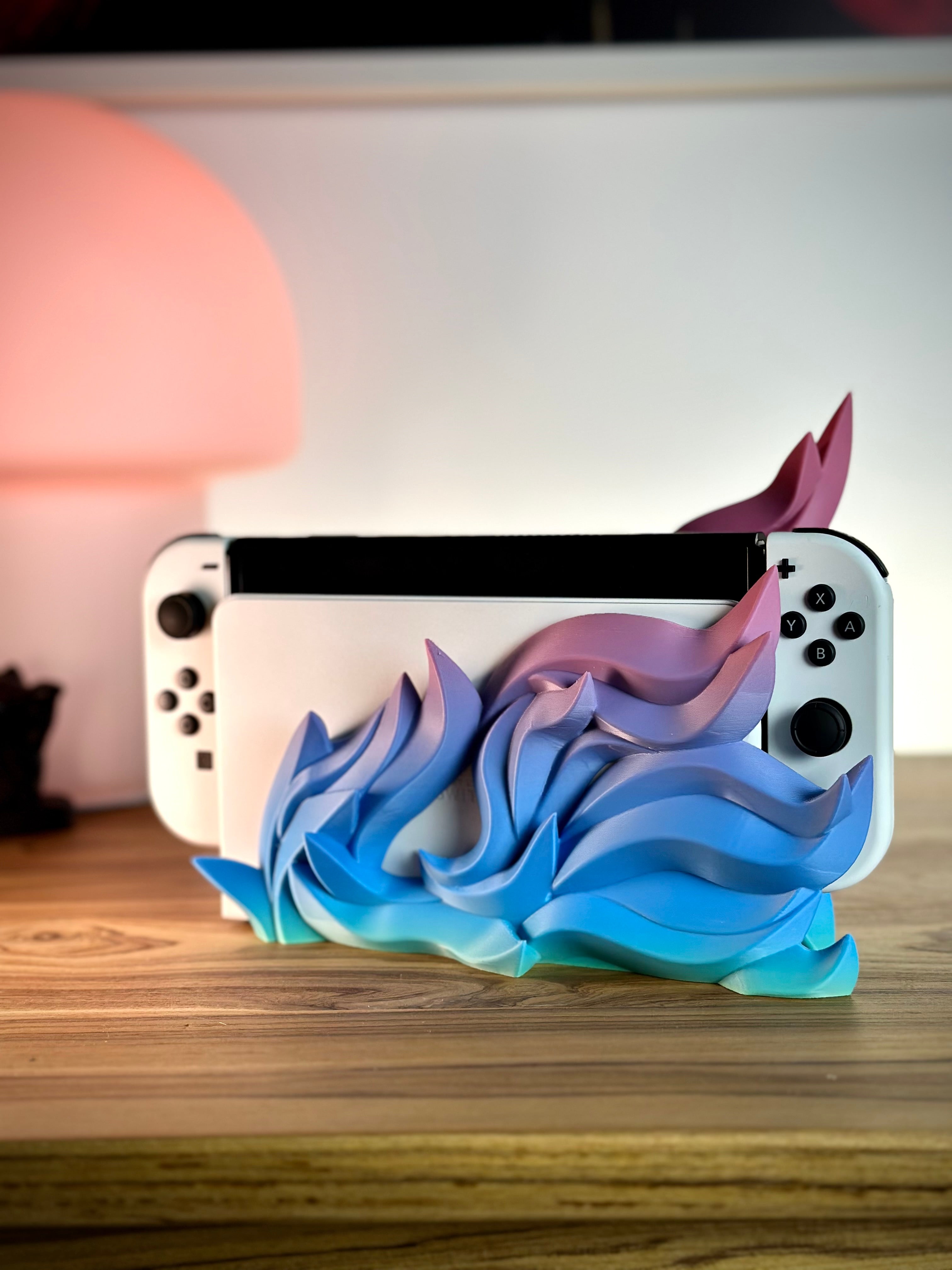 Stilfuld Flamme Dock til Switch OLED/Classic