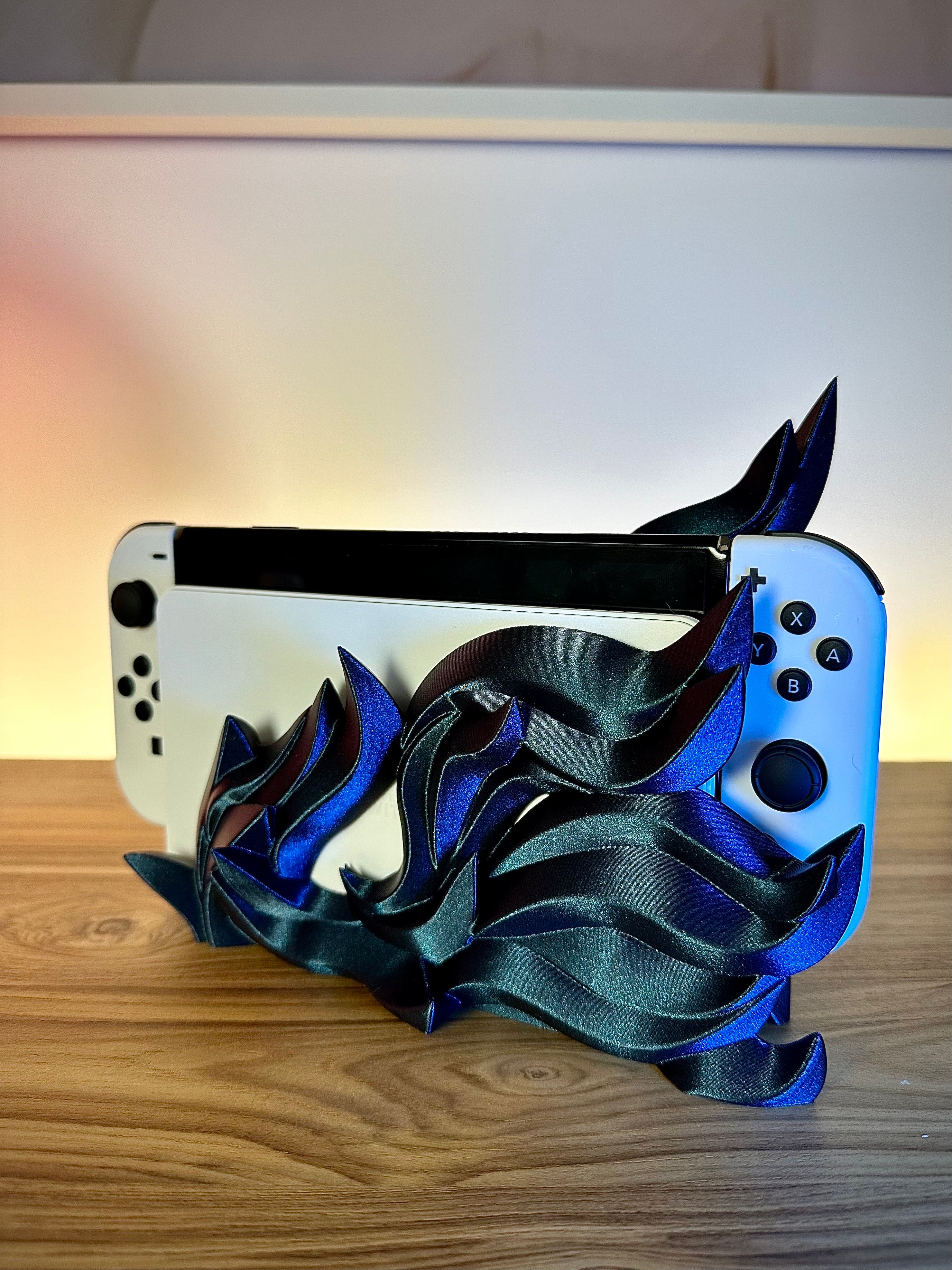 Stilfuld Flamme Dock til Switch OLED/Classic