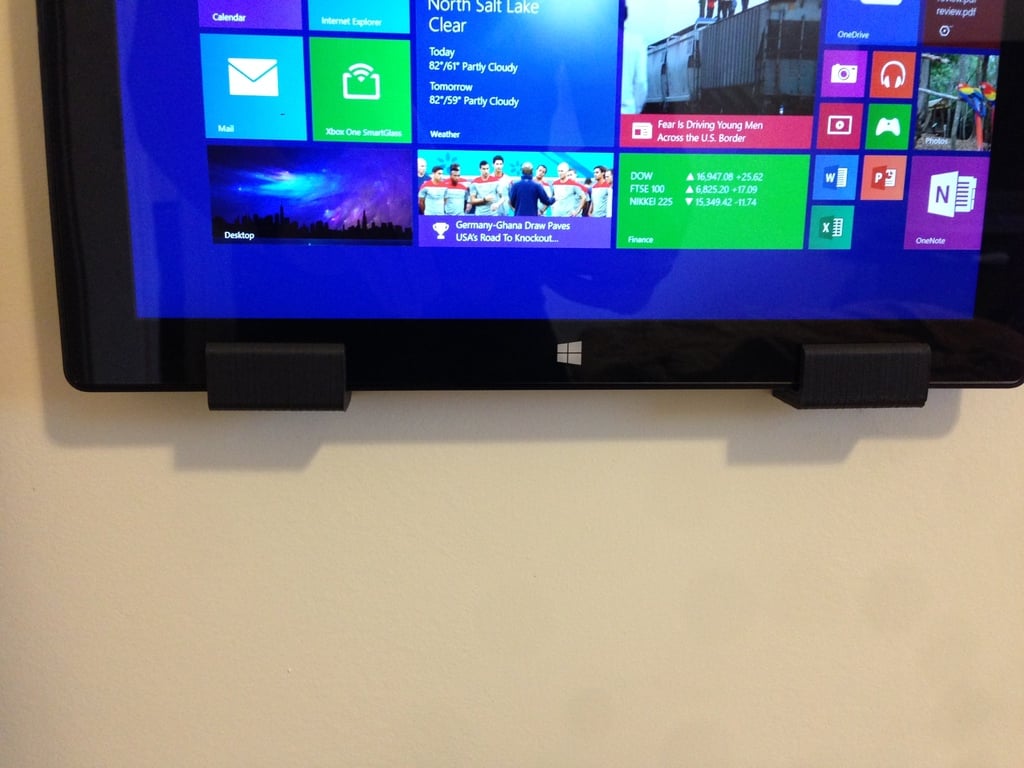 Microsoft Surface Pro 2 vægmontering