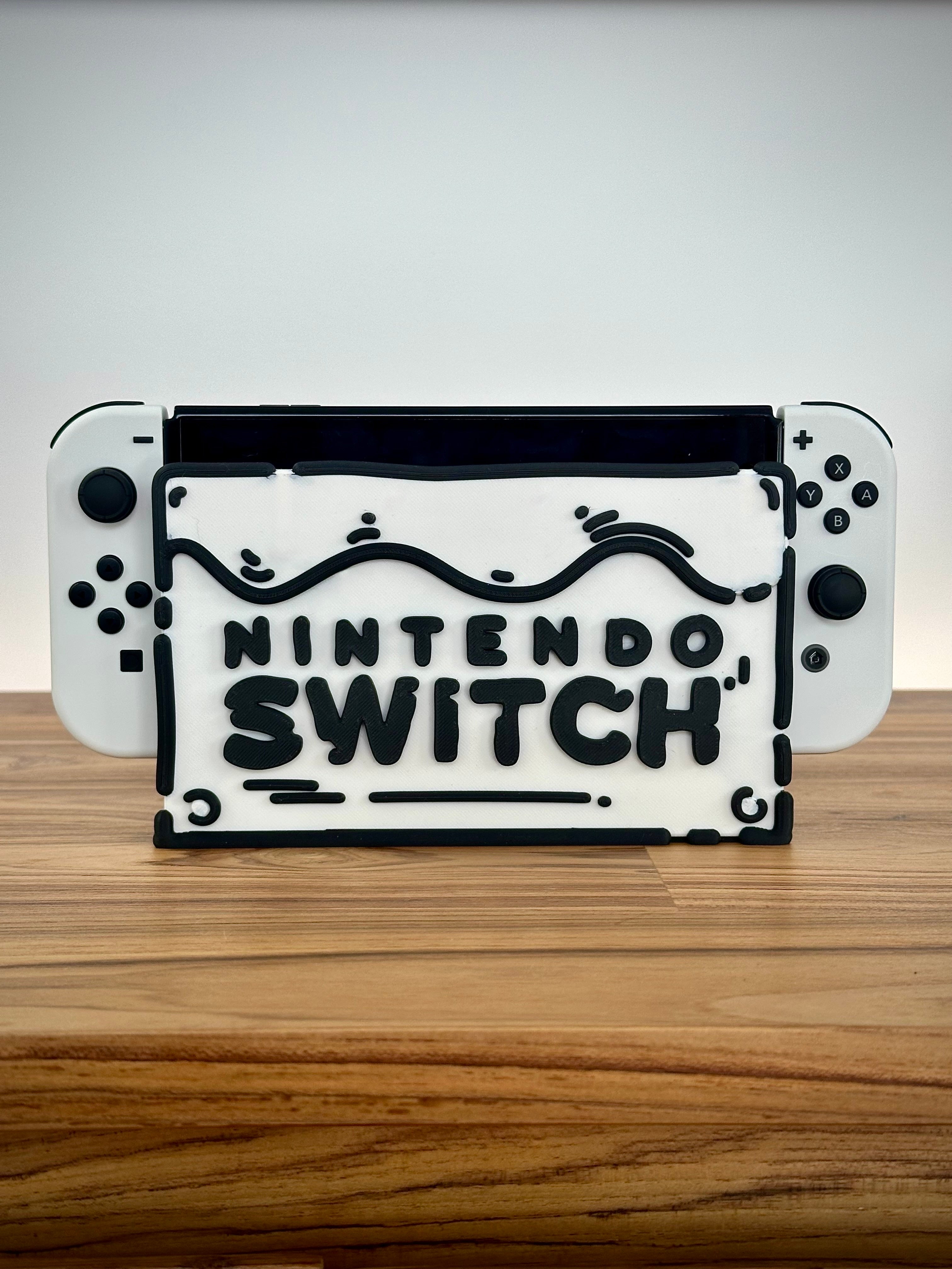 Tegneserie Kage Frontplade til Nintendo Switch