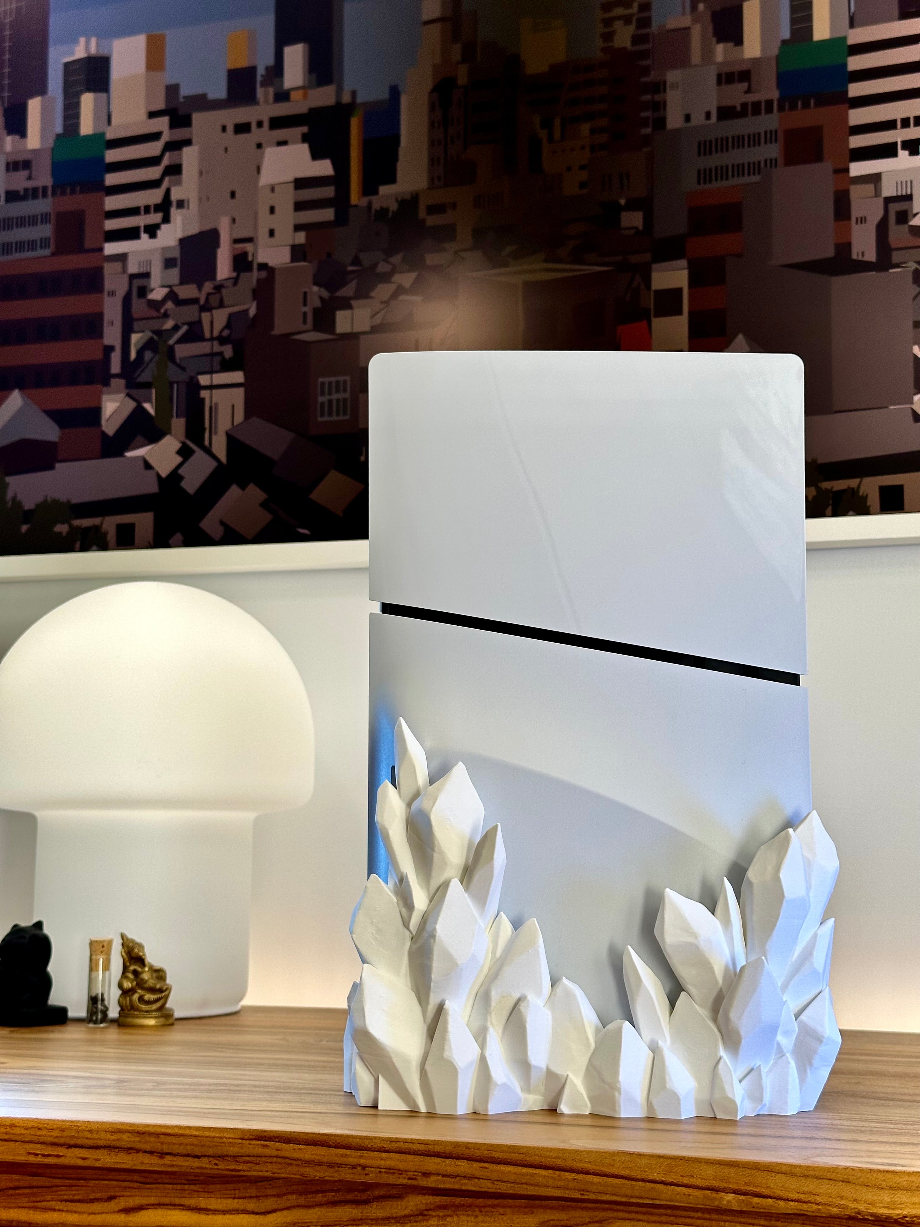 PS5 Slim Krystal Stand Digital og Disc