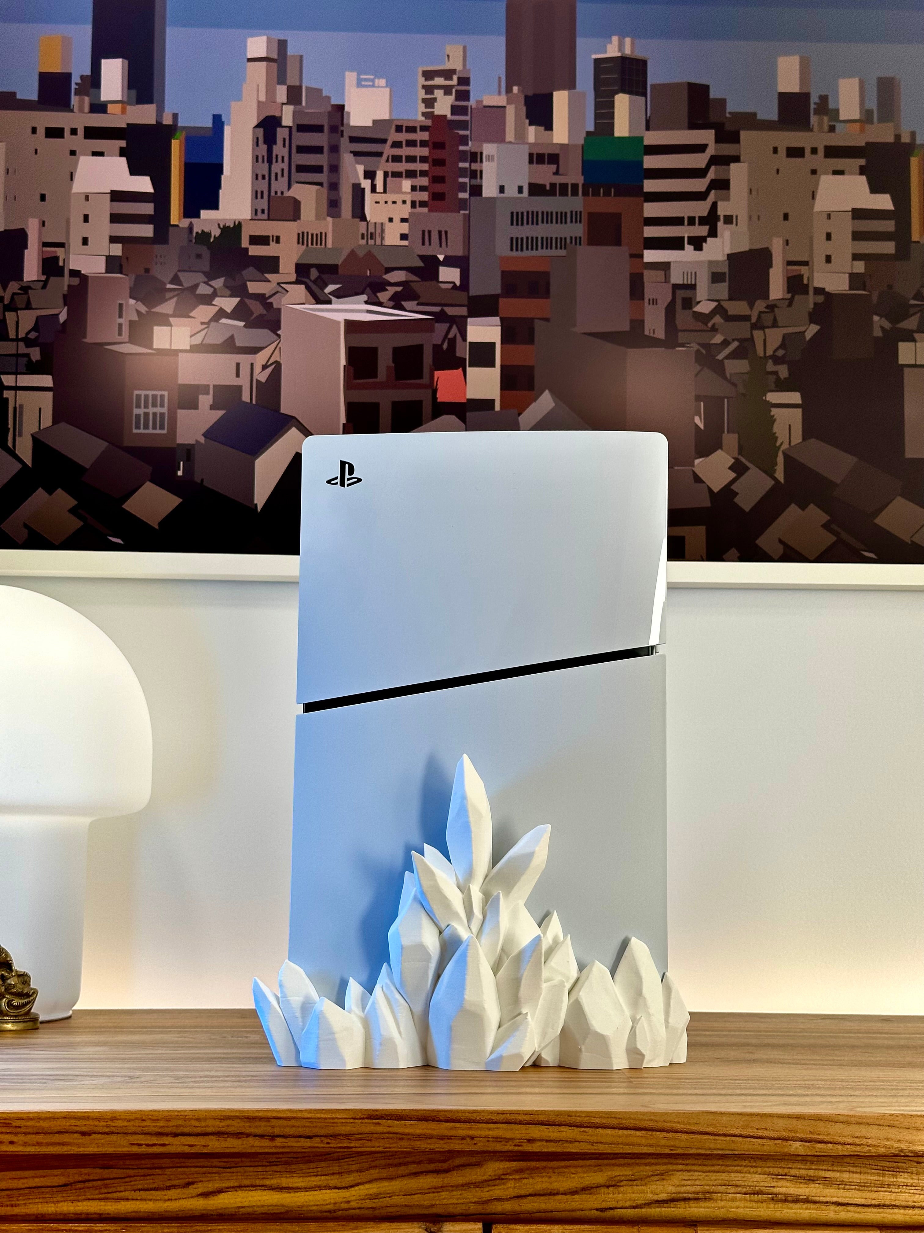 PS5 Slim Krystal Stand Digital og Disc