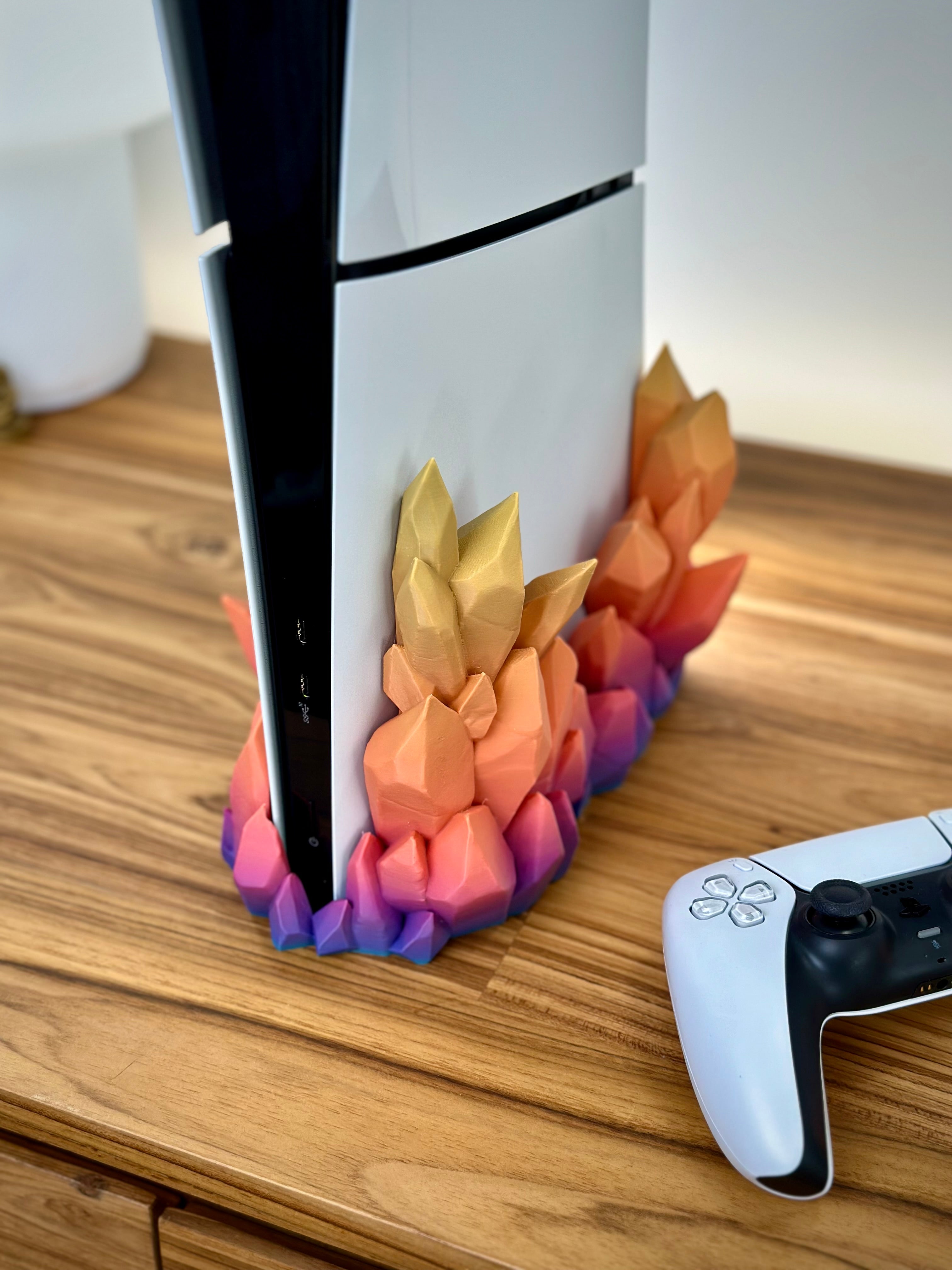 PS5 Slim Krystal Stand Digital og Disc