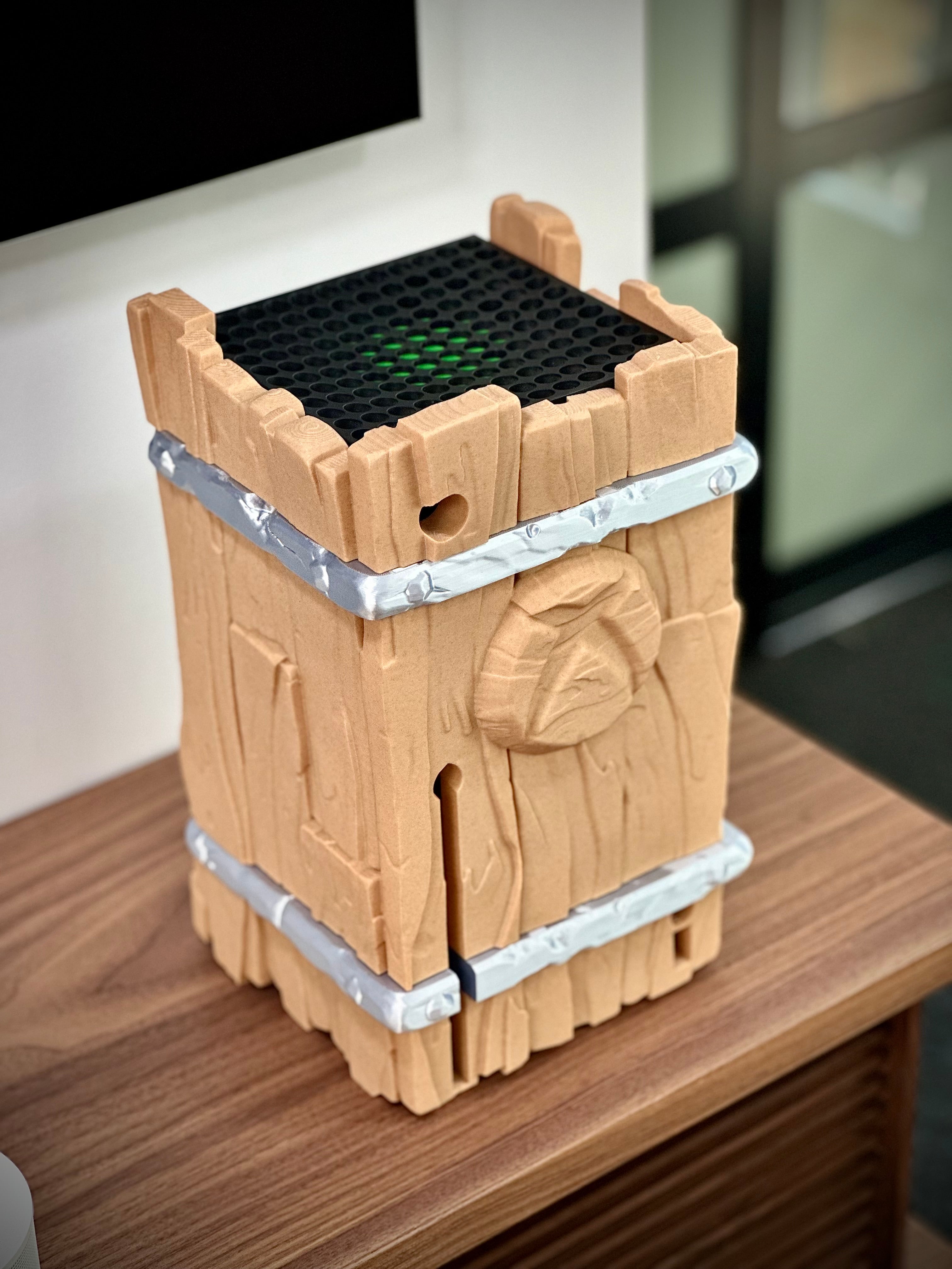 Xbox Series X Stander i Træ Design