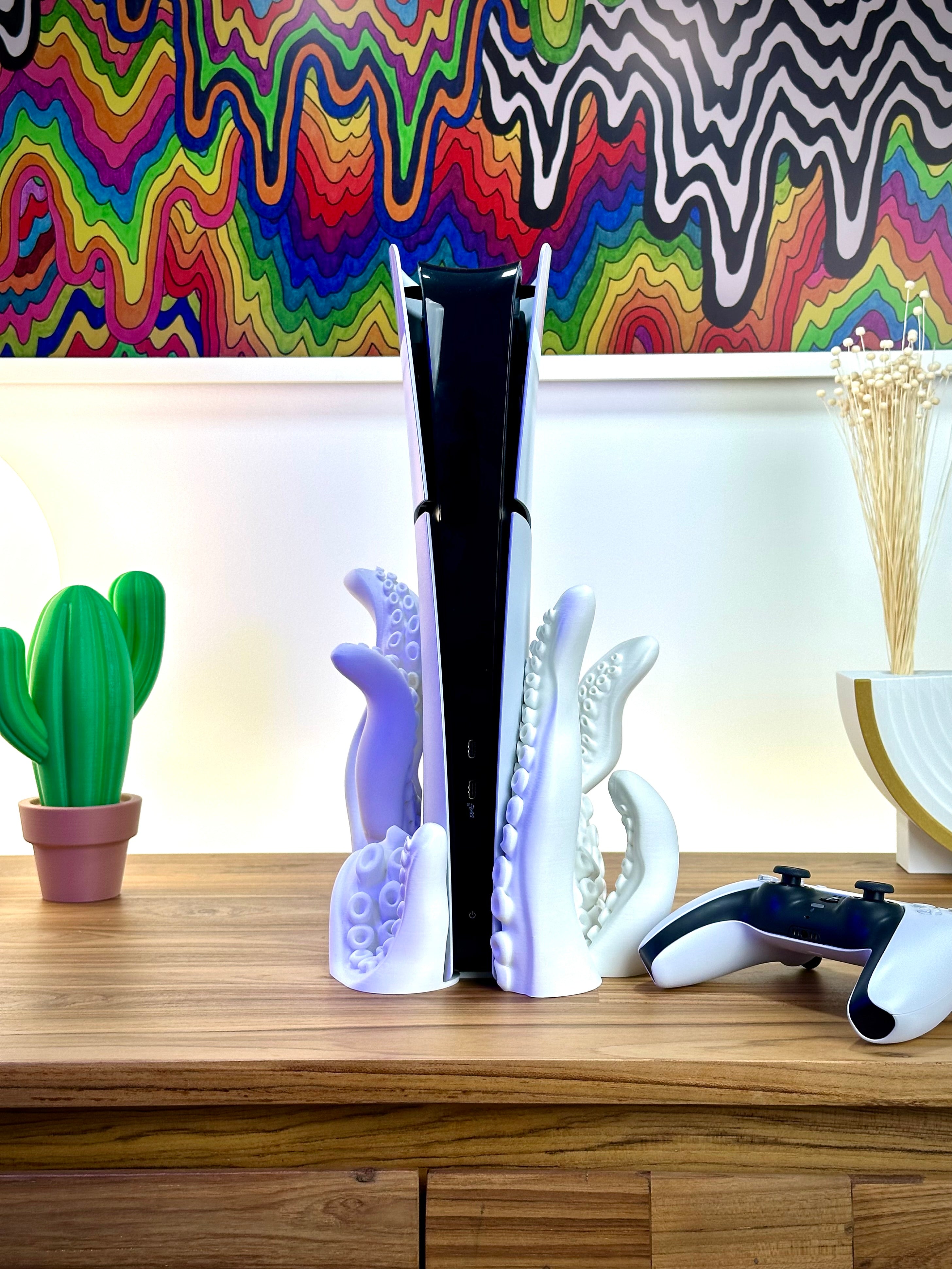 Tentakel Stand til PS5 Slim Disc & Digital