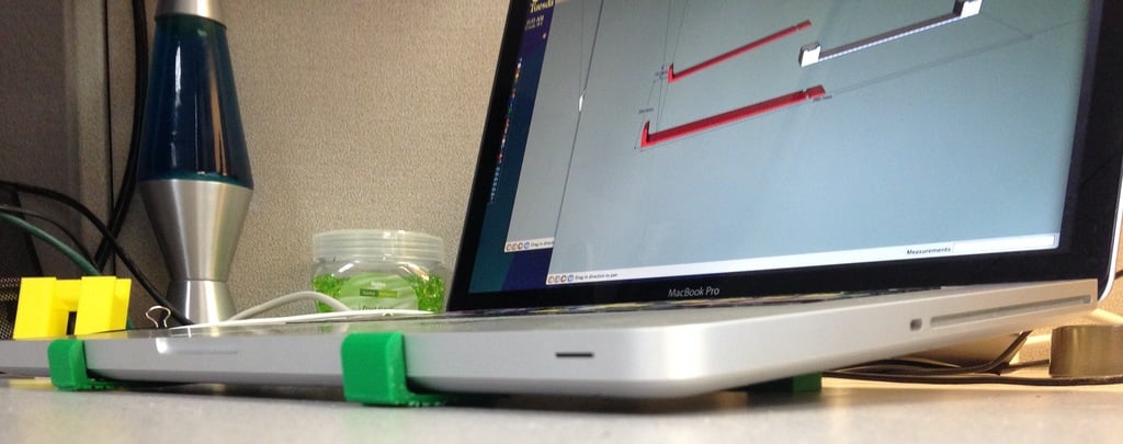 Bærbart Laptop Stativ til MacBook Pro og Andre Laptops