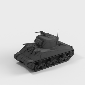 M4A4 Sherman kampvogn til historisk wargaming