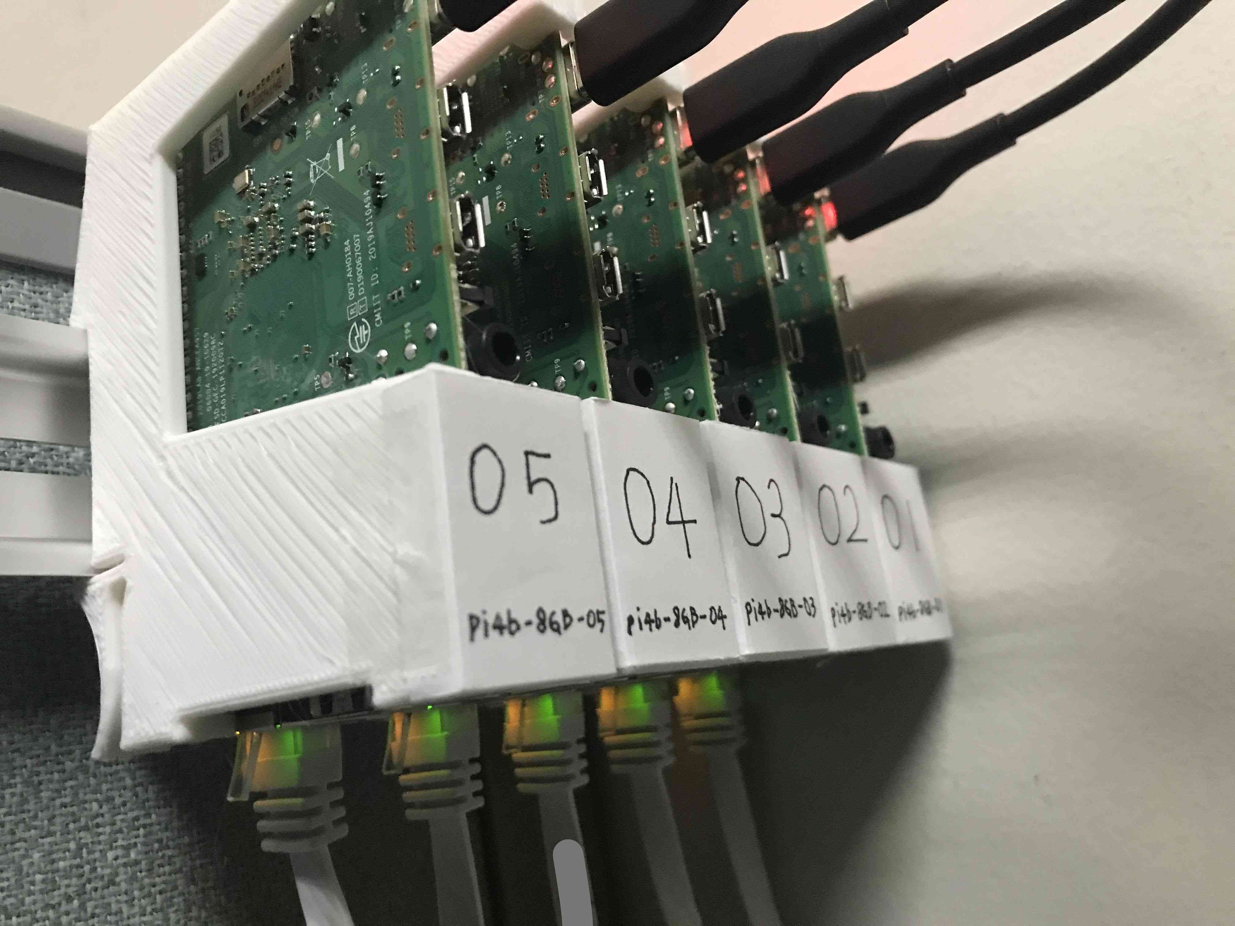 DIN-skinnebeslag til Raspberry Pi 3, 4 og 5