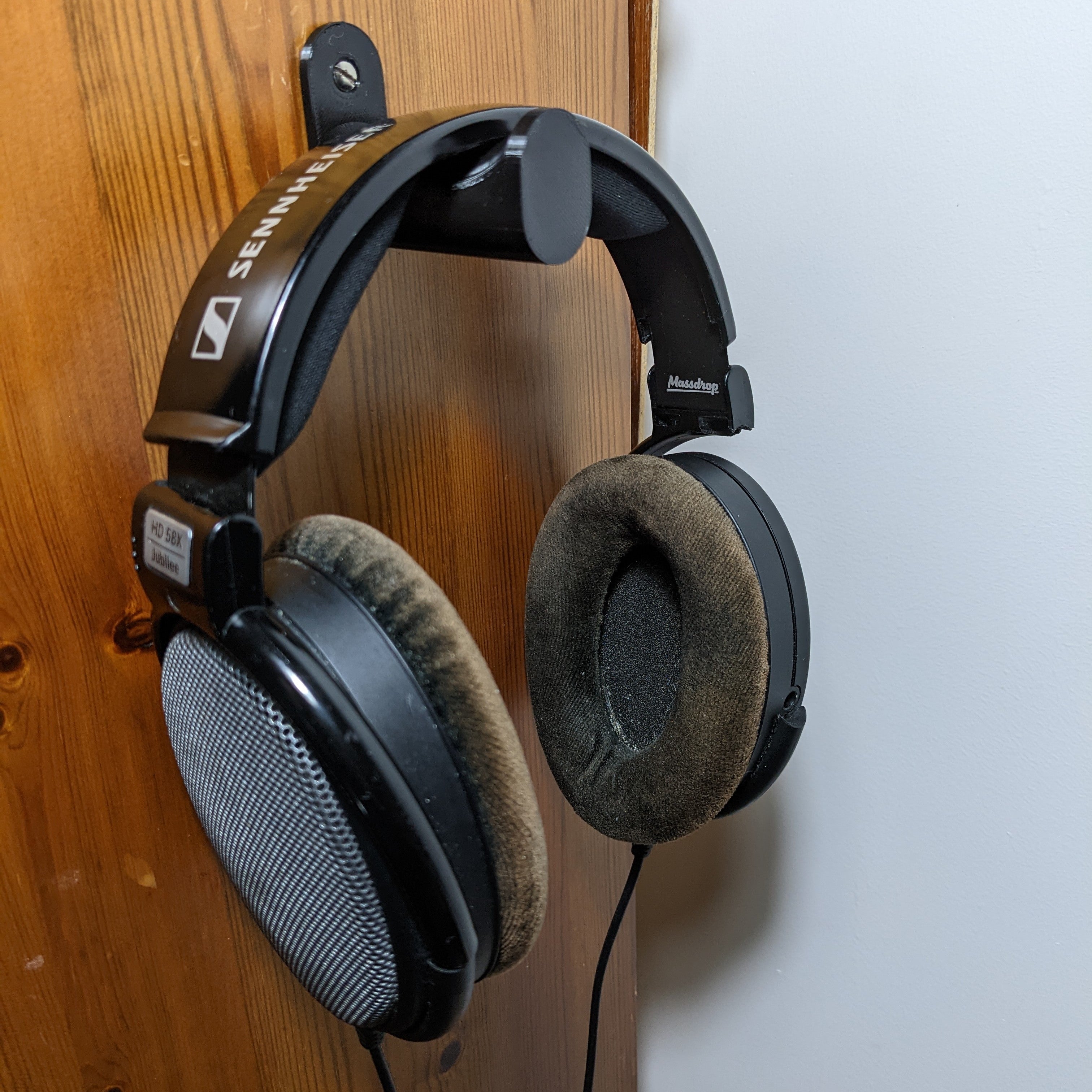 Vægmonteret Høretelefonholder – Kompakt Design
