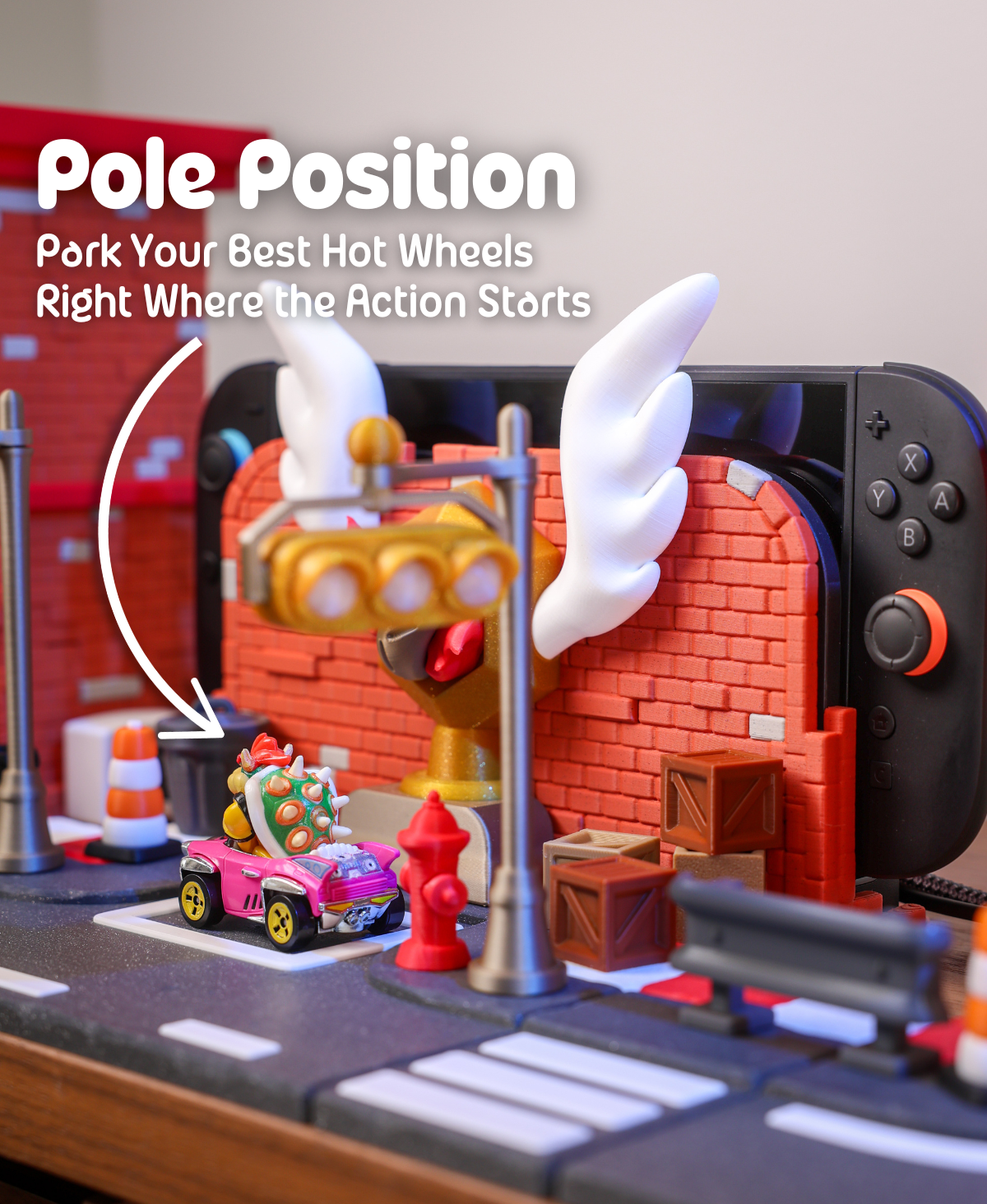 Podium Pit Stop Dock til Nintendo Switch 2