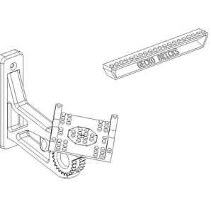 Vægophæng til LEGO Republic Gunship 75021