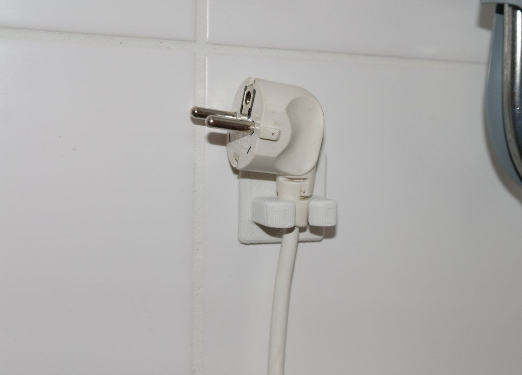 Vægkabelholder til Organiserede Ledninger