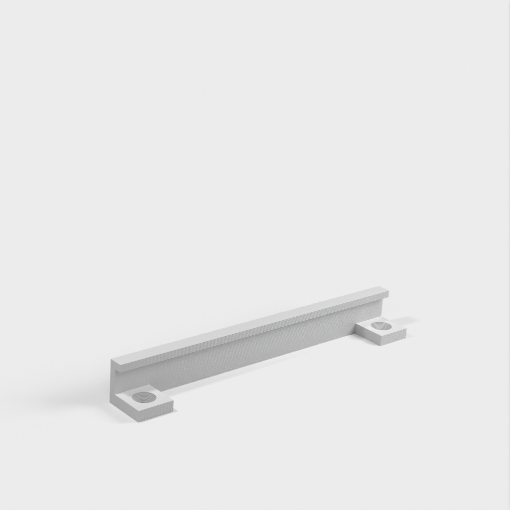 Under-skrivebord monteringsskinne til Ikea Variera beholder