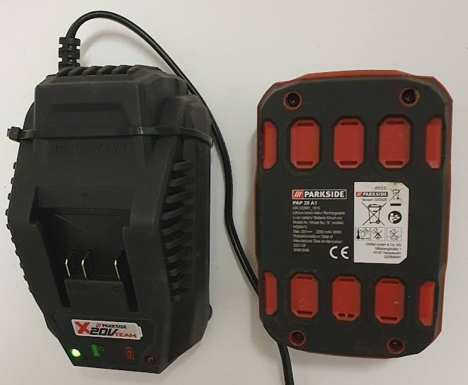 Parkside X20V Vægmontering til PLG 20 B1 Oplader