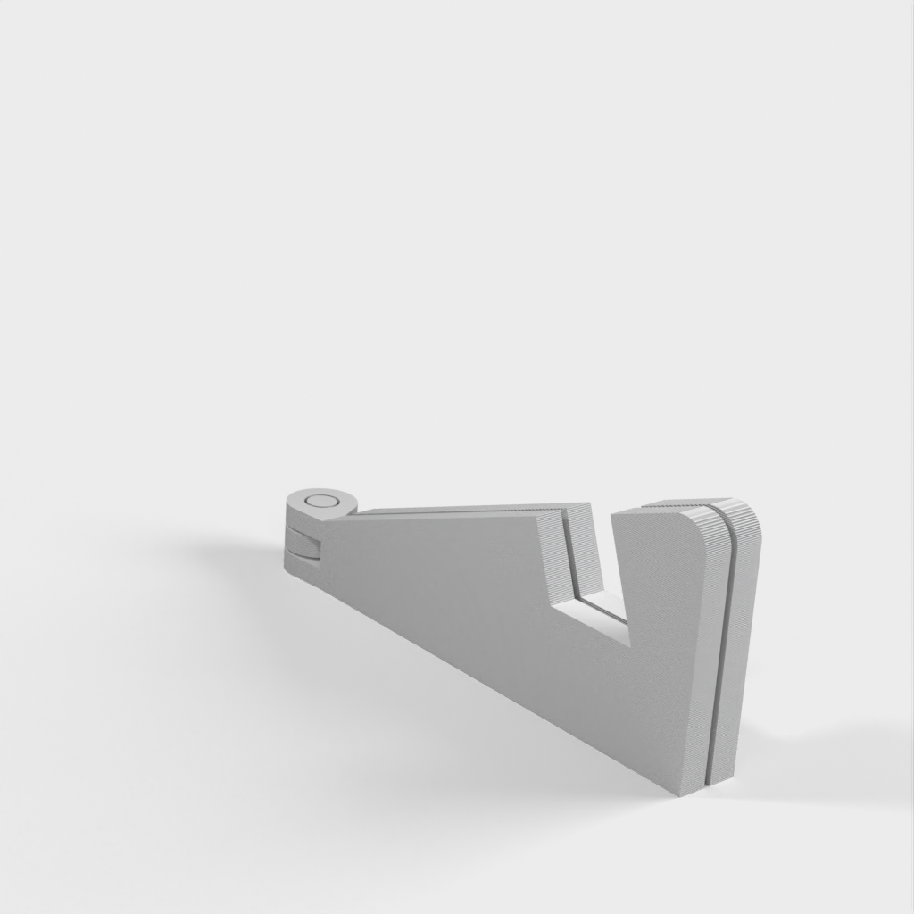 Parametrisk, Foldbar telefonholder til udskrivning på stedet!