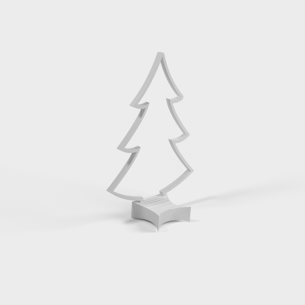 Juletræ med Tealight Lysestage Holder