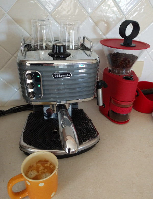 Kaffetragt og Tamper til Espresso