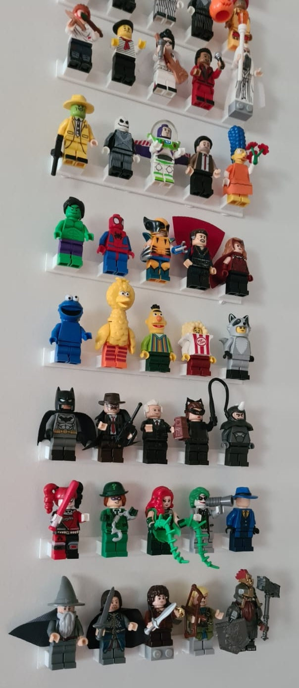 Lego Minifigure Display - Elegant udstilling af dine Minifigurer