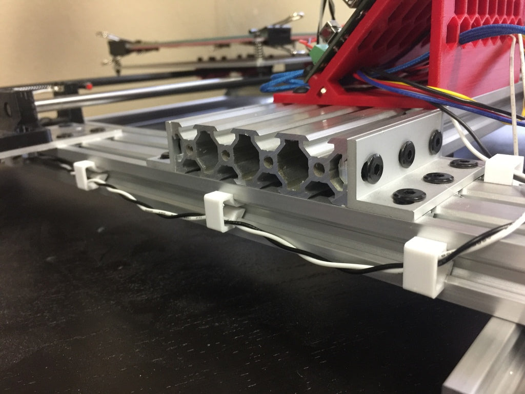 Kabelclips til 20x20 OpenBuilds V-Slot Aluminiumsprofiler