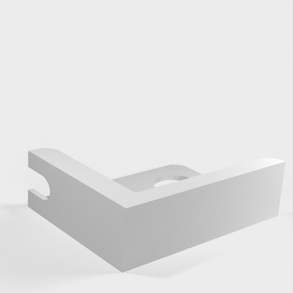 To-delt iPad mini vægmontering med kroge