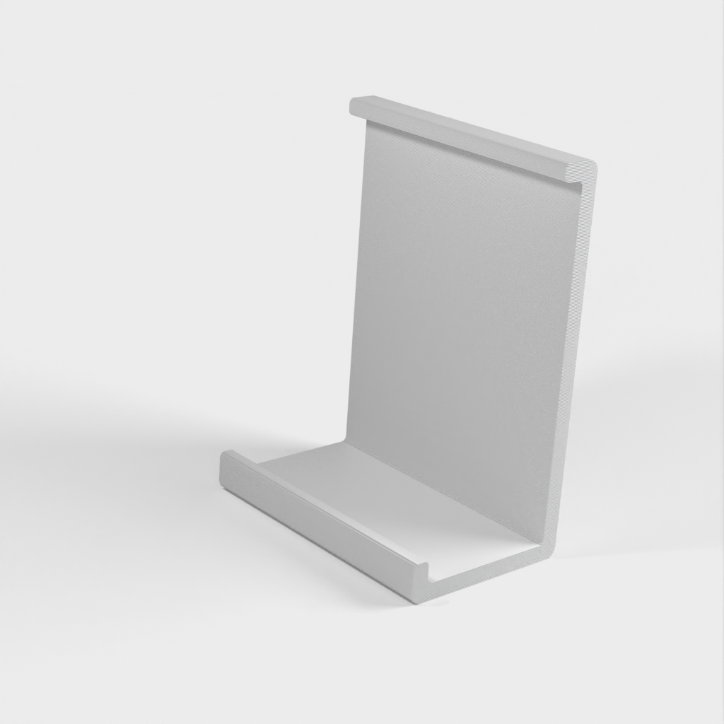 Multifunktionel, Minimalistisk Bordholder til Mobiltelefon og Lille Tablet