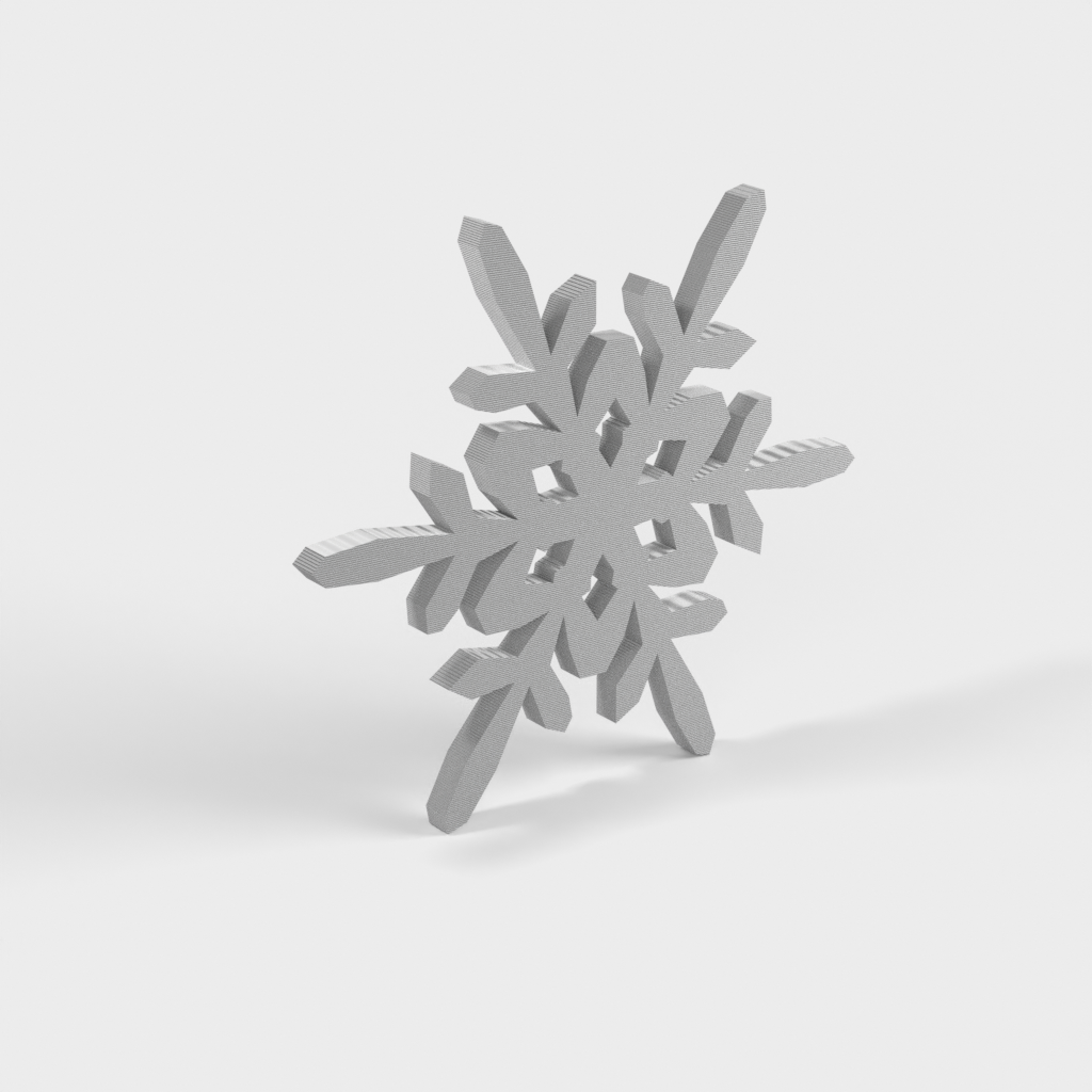Juletræsdekoration "Snowflakes"