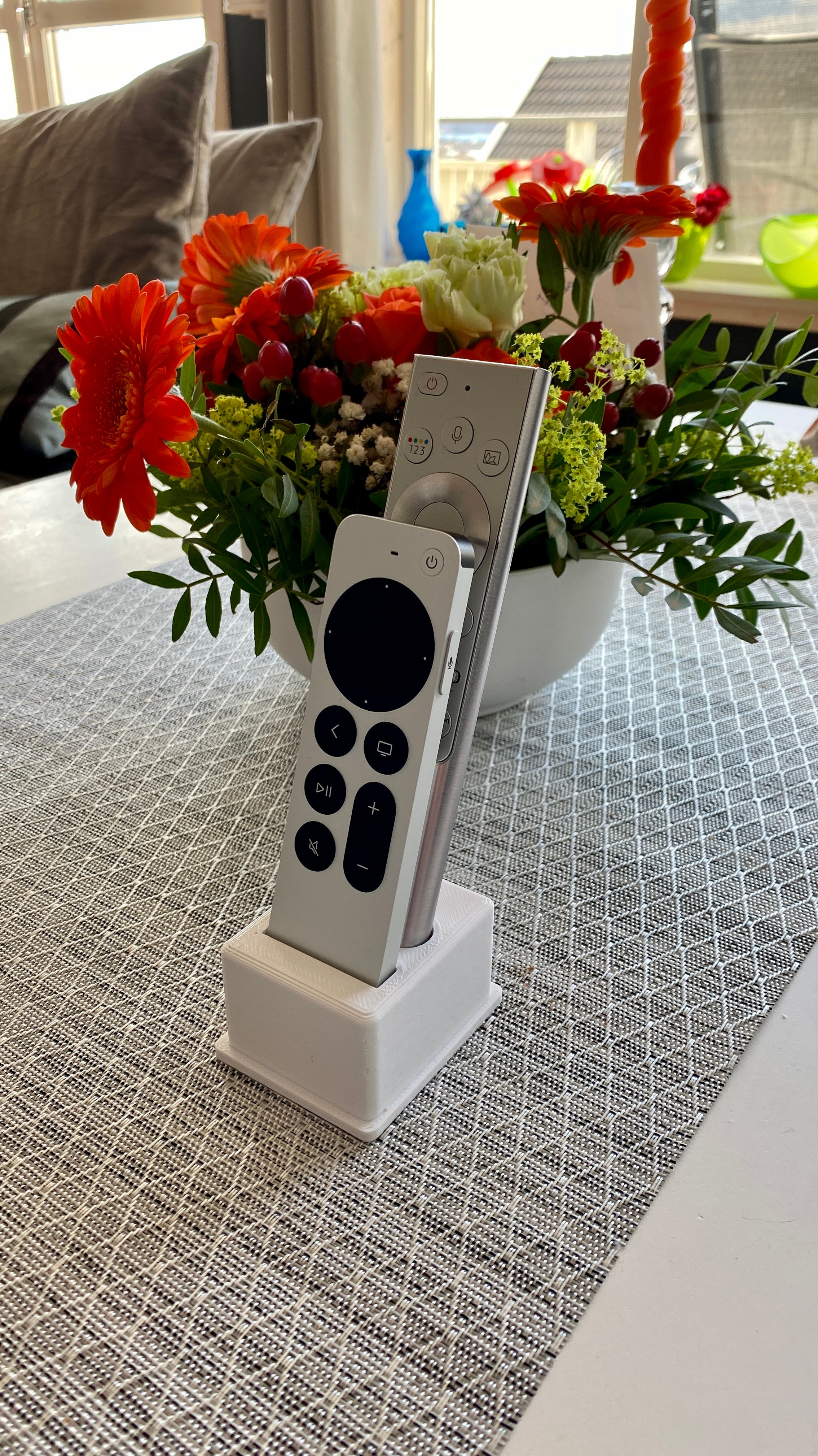 Fjernbetjeningsholder til Apple TV 2021 og Samsung TV