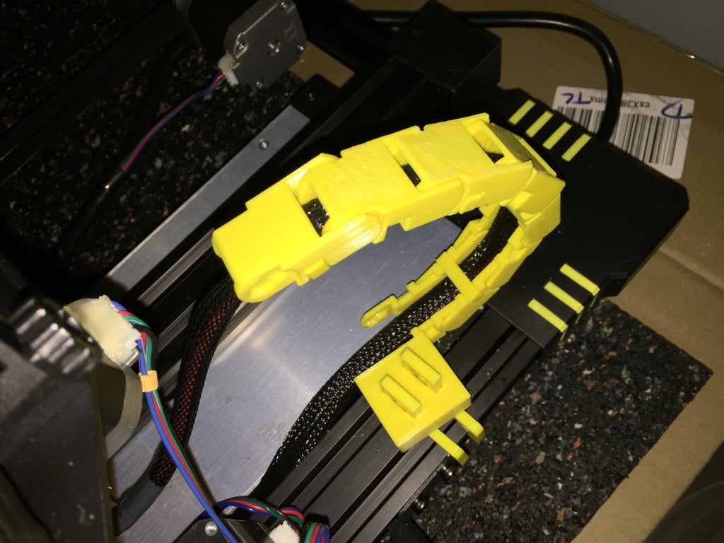 Anycubic Chiron Kabelstyring til Varmeplade – Klik-på System