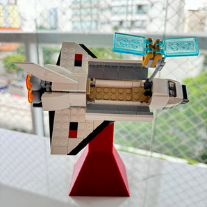 Lego Mini Space Shuttle Display Stand til 3 i 1 Lego Model (31134)