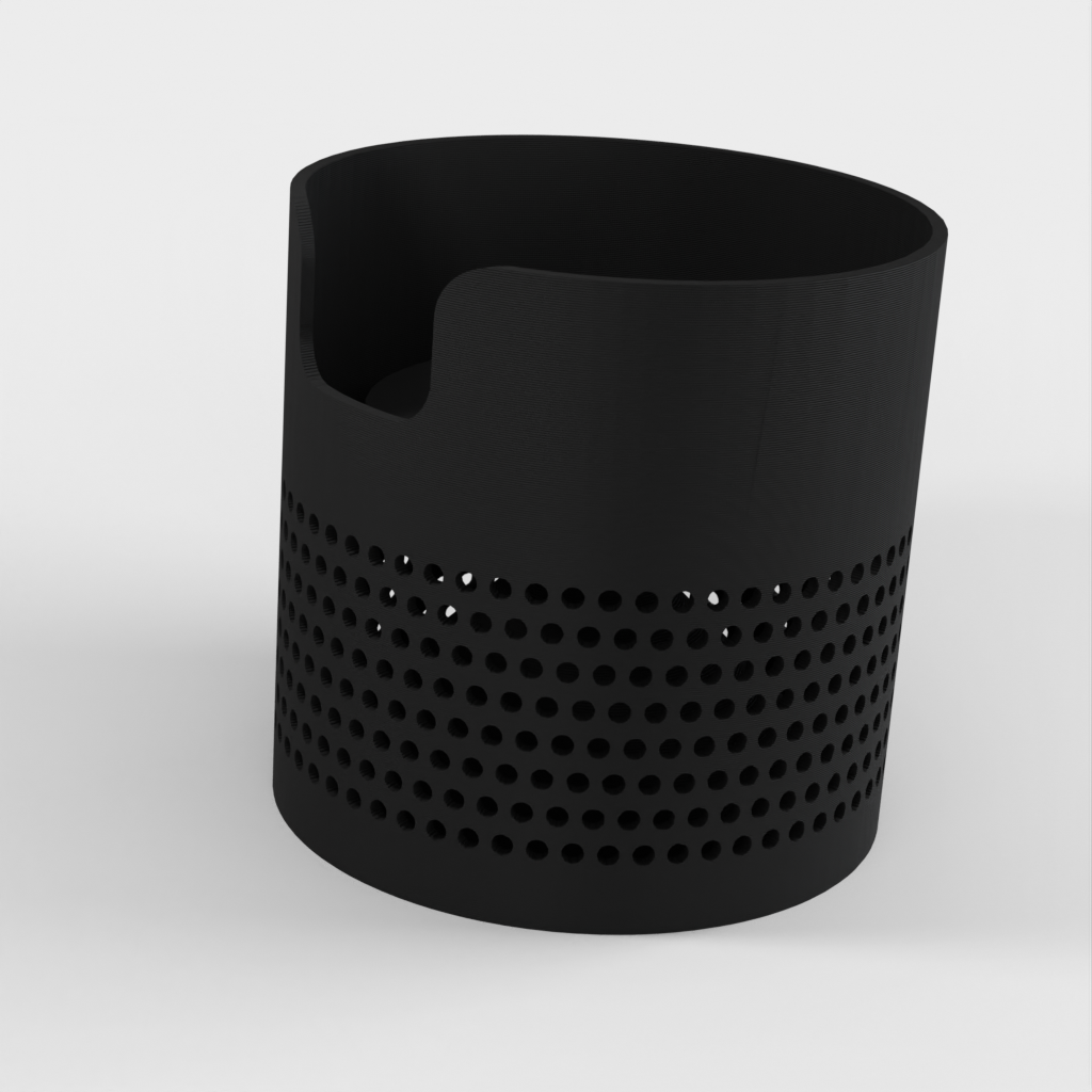 Amazon Echo Dot 2. Gen Stand REMIX med Akustisk etui og Dokstation